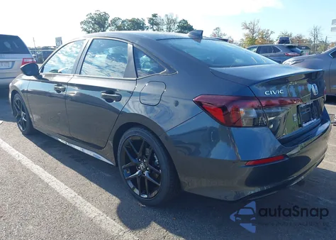 2025 Honda Civic Sport из США, поврежденный, VIN 2HGFE2F59SH605340